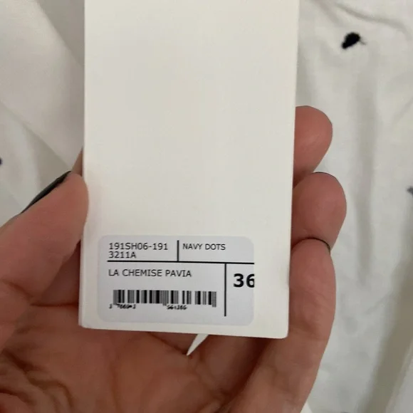 NWT Jacquemus La Riviera white top shirt 36 - Picture 3 of 4